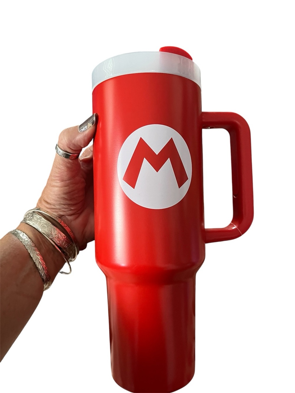 Nintendo Super Mario Bros Stainless Steel 40oz Cup NWOT